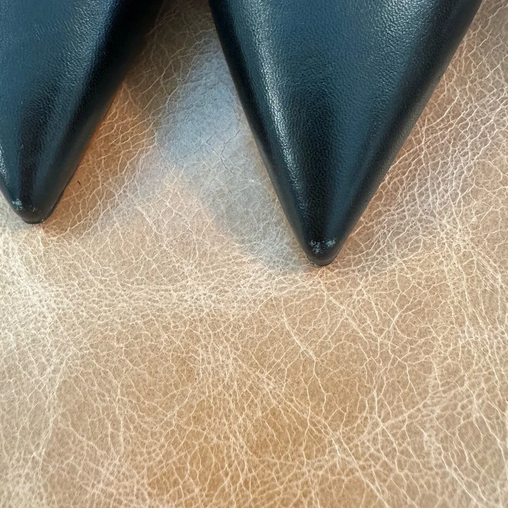 Kate Red Sole High-Heel Pumps, Black  37 - Picture 8 of 12